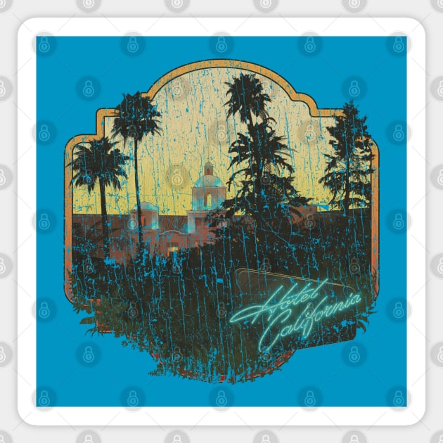 Hotel California 1976 Sticker by JCD666